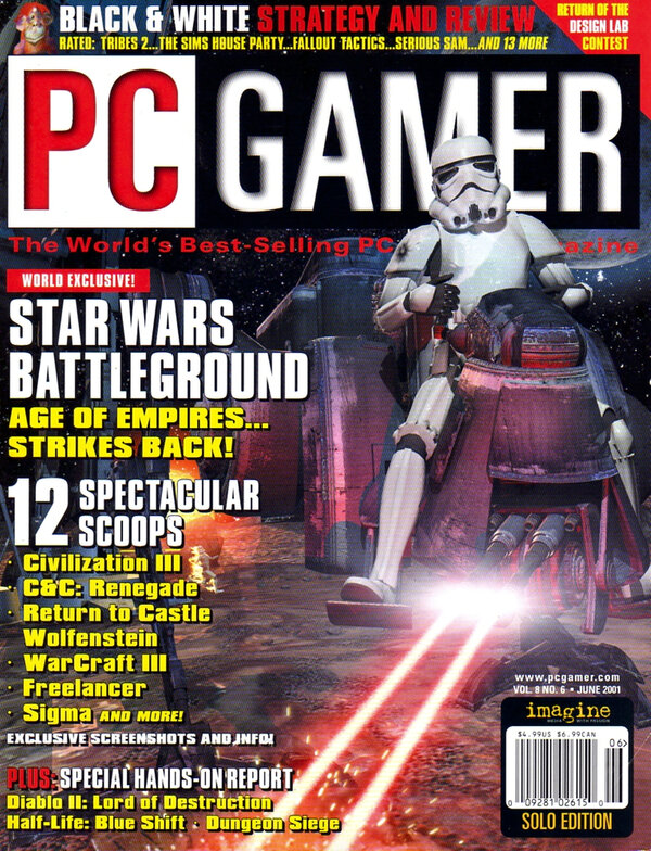 PC Gamer Issue 085 (June 2001) cover